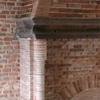 Restauration cheminée ancienne à l'identique - Remontage hotte - Pendant travaux 